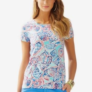 Lilly Pulitzer Karrie Shell Me About It Top - 00